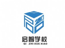启智学校logo