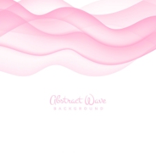 抽象粉红色调波浪背景
