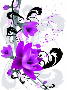 花卉花纹素材图案设计