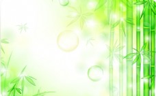 背景图片下载绿色竹子背景EPS