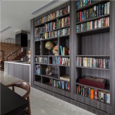 现代家居书房装修效果图