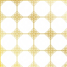 金色方形装饰图案背景