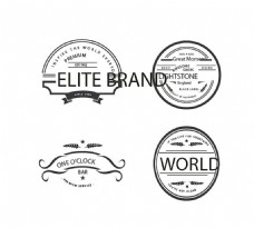 圆形创意logo标志素材