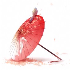 红色小伞