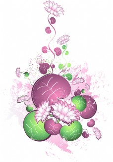 植物莲花素材图案