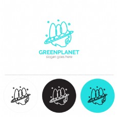 生态图案创意logo标志设计