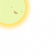 太阳手绘设计图标元素