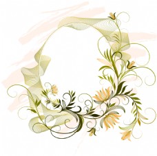 植物花纹背景图案设计