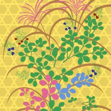 花纹背景植物图案