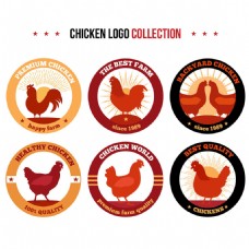 标志设计创意公鸡标志logo设计
