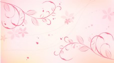 粉色花纹背景