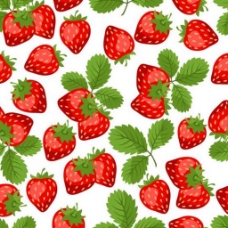草莓背景素材