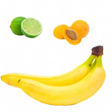 香橙香蕉橙子水果高清素材