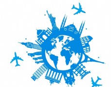 环游世界logo