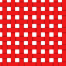 红色纸条编织方格背景矢量素材