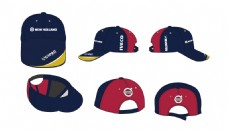 棒球的球棒运动棒球帽设计稿