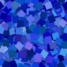 蓝色紫色方块叠加装饰图案背景