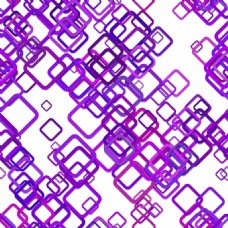 淘宝海报紫色圆角正方形叠加背景