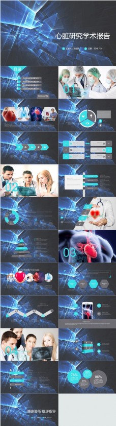 心脏研究学术报告