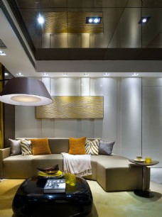 现代时尚客厅茶几沙发设计图