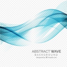 抽象风格的波浪背景