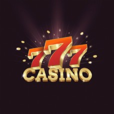 777艺术字设计赌场背景