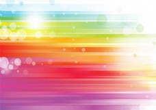 抽象的彩色彩虹模板源文件宣传活