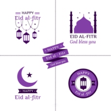 各种伊斯兰元素logo标志