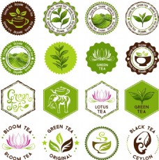 绿色茶叶标志