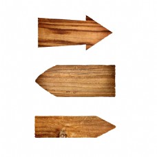 木材木质指示牌