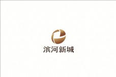 滨河新城房地产项目logo