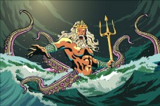 希腊神话故事海神怪兽大战