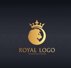 餐饮金色logo设计