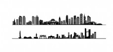 建筑素材南京城市建筑矢量素材
