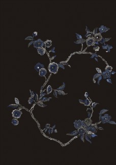 潮流服装印花花朵花卉素材刺绣图案下载