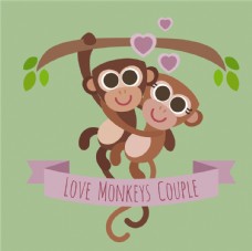 爱猴小情侣