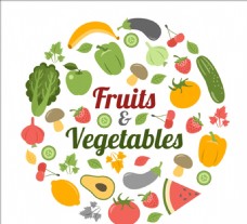 健康蔬菜水果蔬菜的健康食品
