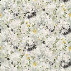 欧式花纹背景白色水墨花朵图案壁纸