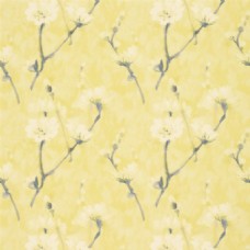 欧式花纹背景黄色花朵图案壁纸