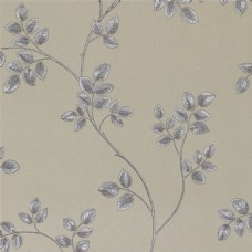 欧式花纹背景米色树枝图案壁纸