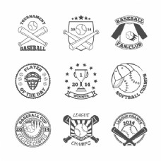 棒球徽章收藏