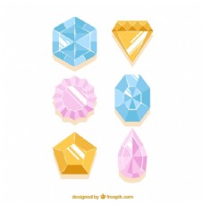 平面设计中的宝石系列