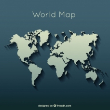 优雅的世界地图