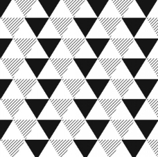 三角形和条纹的几何背景