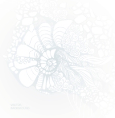 花朵白色多边形花纹矢量背景文件素材