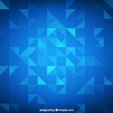 蓝色的几何背景