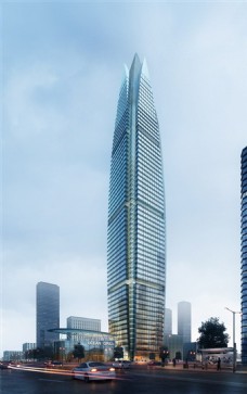 城市建设城市高楼商务建筑设计图