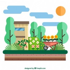 园艺小屋平面设计