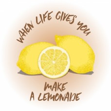 柠檬引用背景