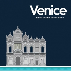 威尼斯背景设计